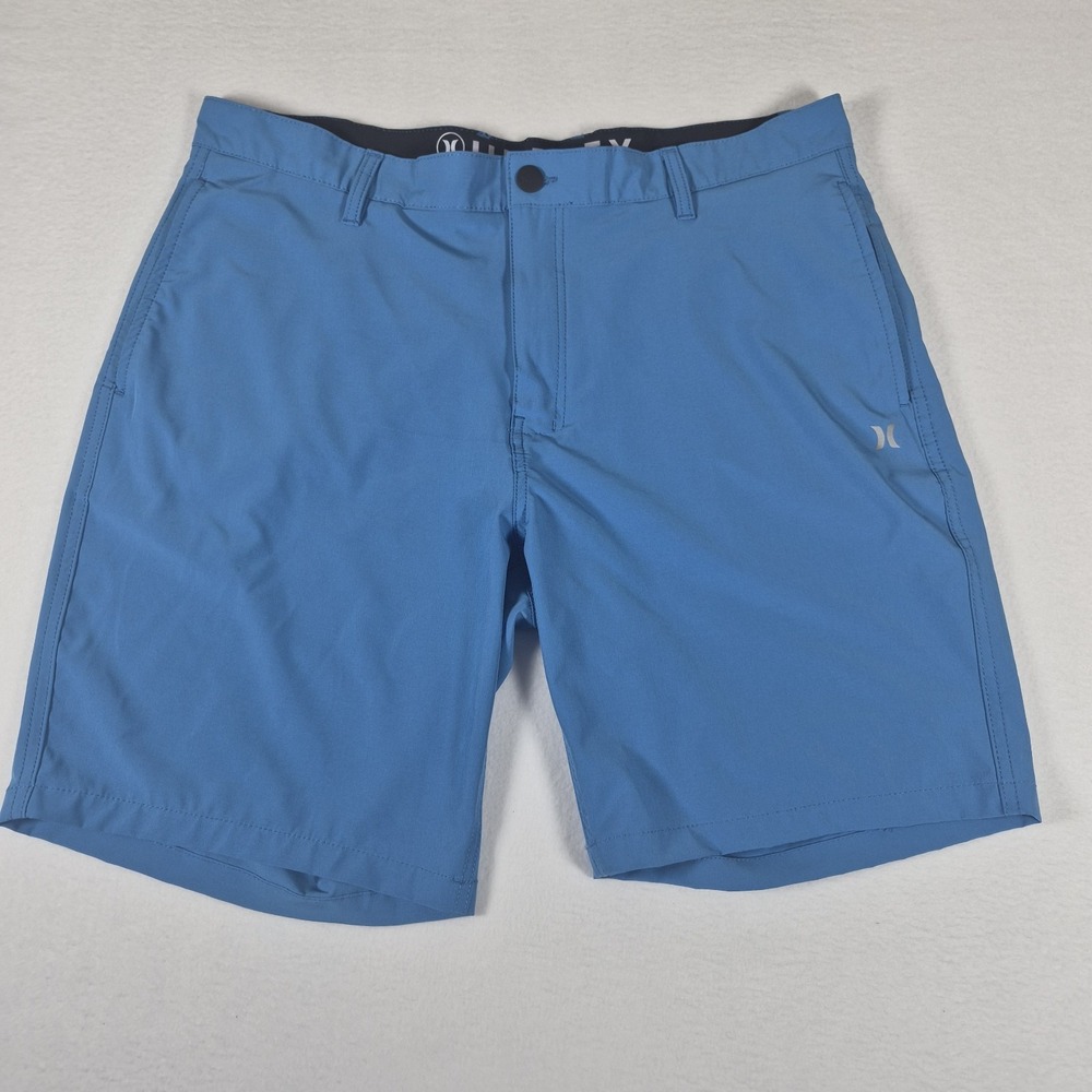 Hurley Performance Shorts Men's‎ Size 38 Blue Casual Board Athletic Outdoor